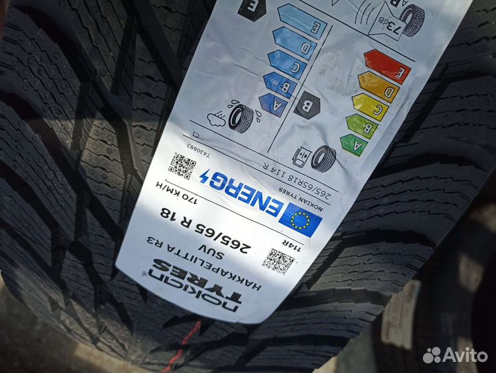 Nokian Tyres Hakkapeliitta R3 SUV 265/65 R18