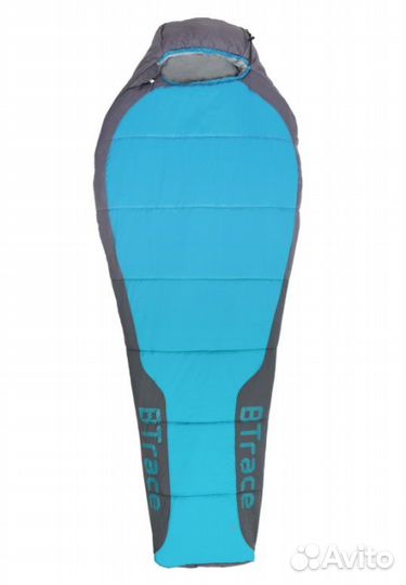 Спальный мешок BTrace Swelter L size серый/синий