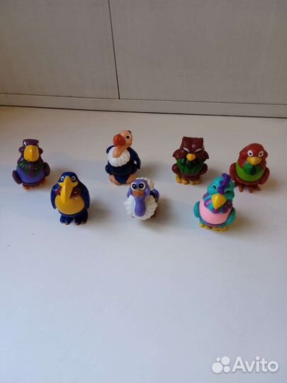 Игрушки из Киндер сюрприза 90х