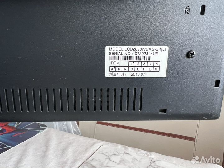 Монитор NEC multisync LCD2690WUXi2