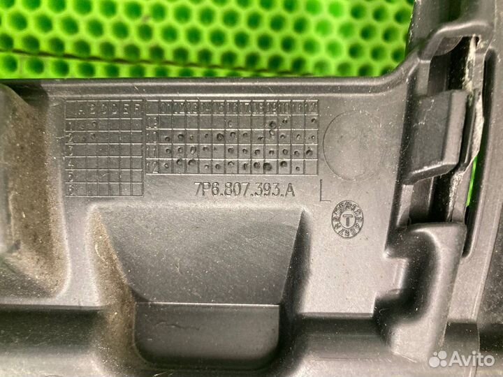 Кронштейн бампера задний левый Volkswagen Touareg