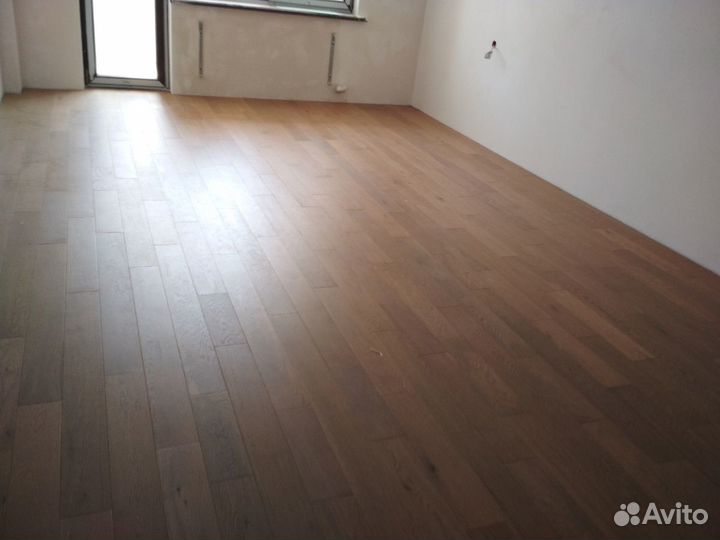 Установка паркета