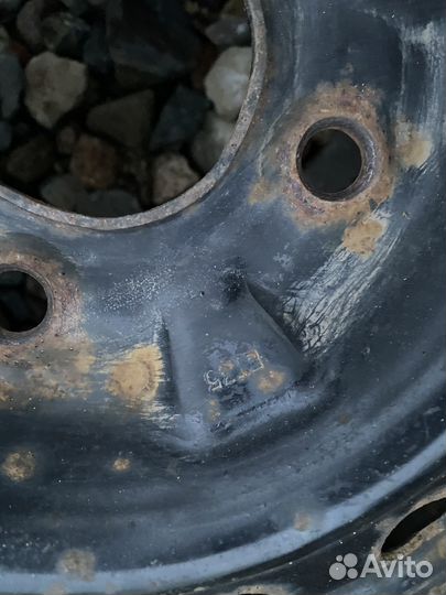 Штампованные диски r14 Nissan Almera