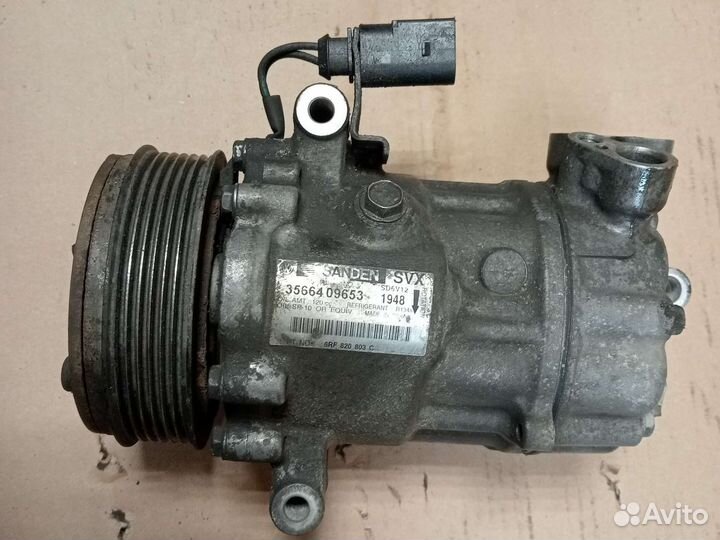Компрессор кондиционера Volkswagen Polo 5 1.6