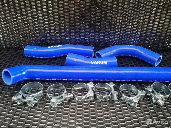 Патрубки силикон р-ра 21213-21214 нива с хомутами