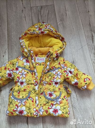 Зимний костюм для девочки