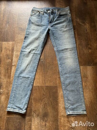 Джинсы мужские levis 510 голубые 30/32