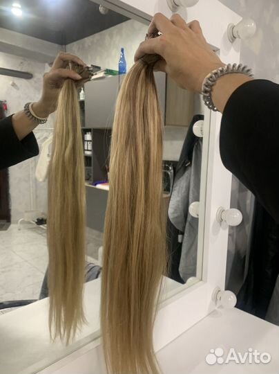 Волосы для наращивания славянка блонд