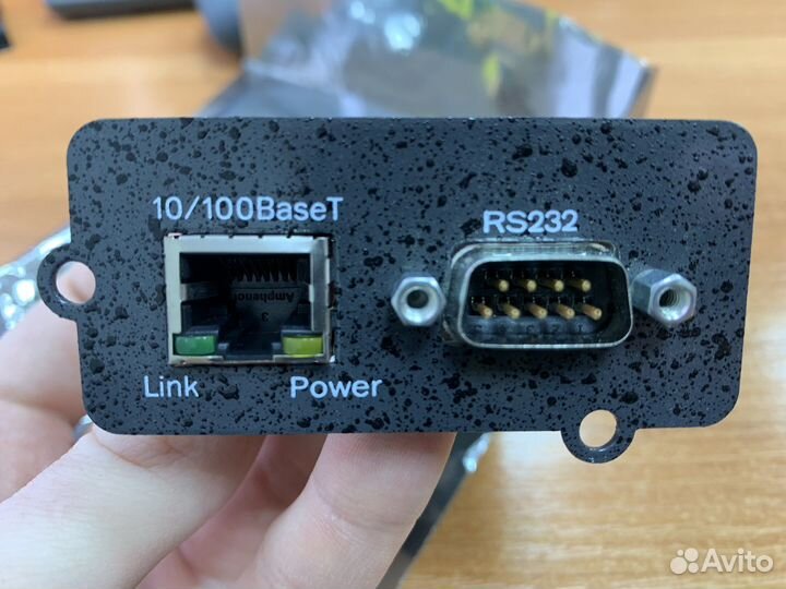 Карта мониторинга Liebert