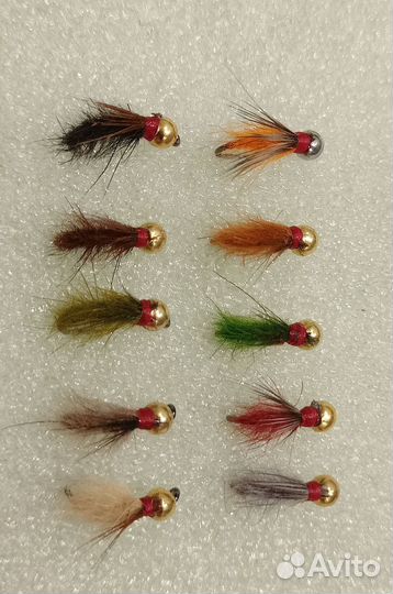 Мушки на хариуса, ленка, 12 шт