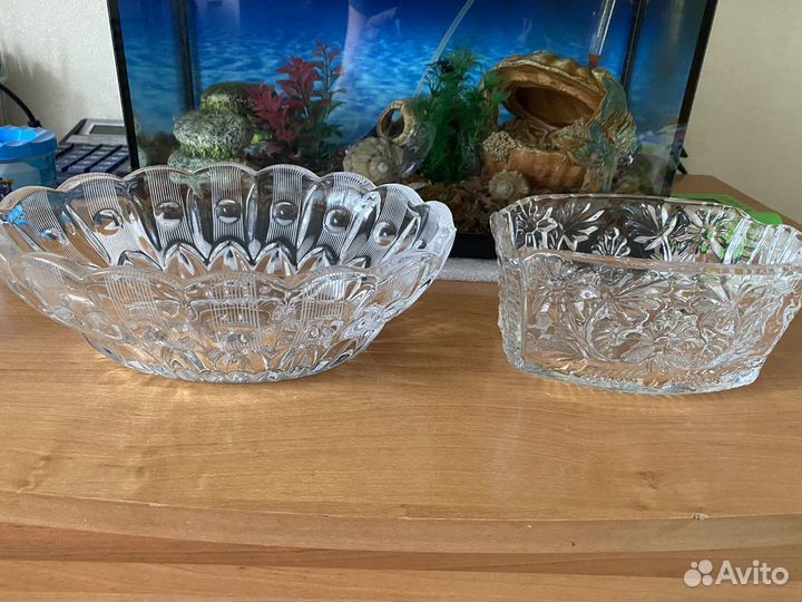 Вазы хрустальные