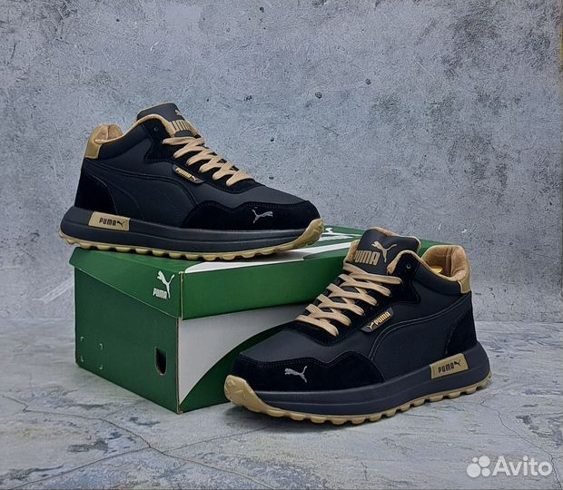 Мужские кроссовки puma зимние