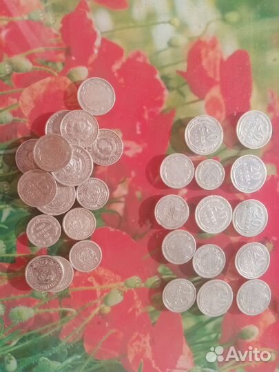 Оптовый лот серебряных монет СССР