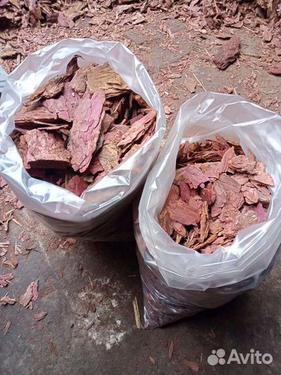 Мульча кора лиственницы