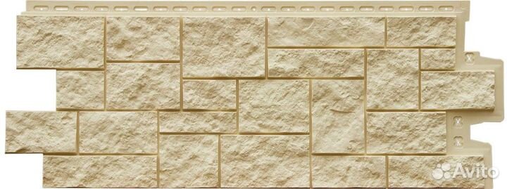 Фасадные панели Grand Line Дикий Камень classic Бе