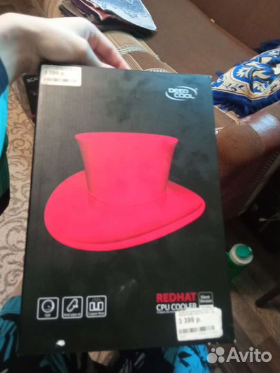 Кулер для процессора deep cool red hat