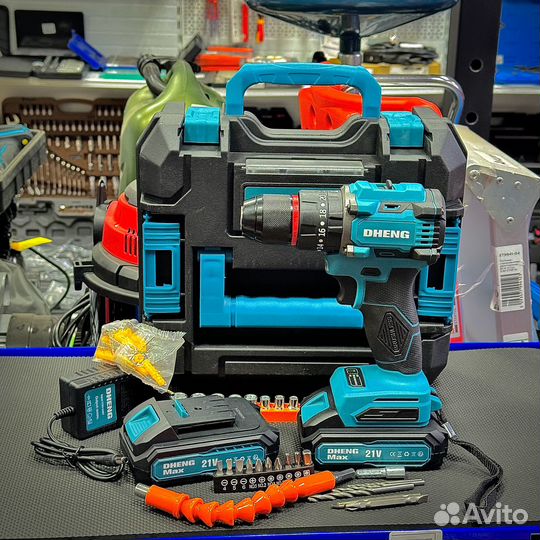 Шуруповерт бесщеточный 21в