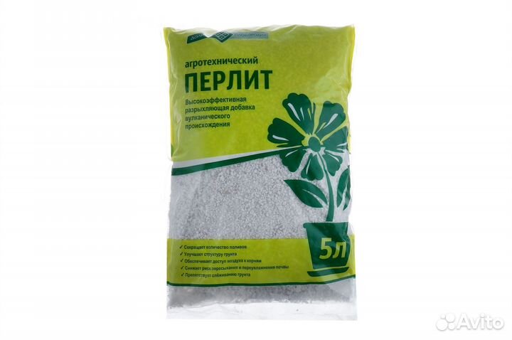 Долина плодородия Агротехнический перлит 5 л