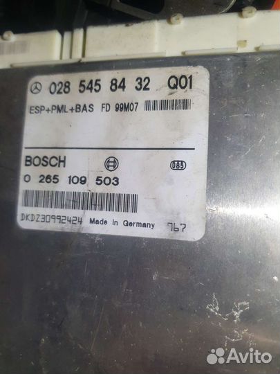 Блок управления ESP Mercedes W220 W215 A0285458432