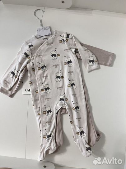 Слип с Винни(пижама) -комплект 2 шт -92