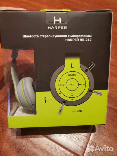 Беспроводные bluetooth наушники Harper HB-212