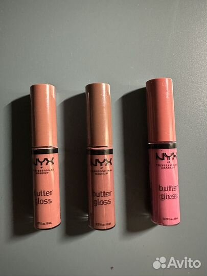 Nyx butter gloss (цена за набор)