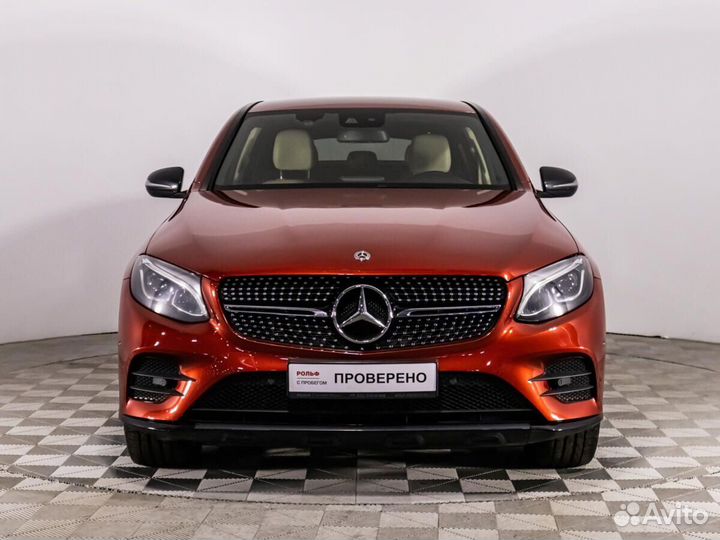 Mercedes-Benz GLC-класс Coupe 2.1 AT, 2018, 99 195 км