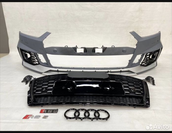 Audi A5 F5 (B9) передний бампер RS5