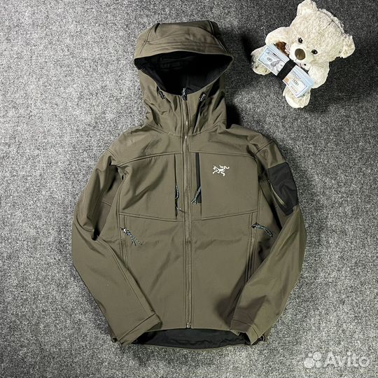 Весенняя зип худи Arcteryx SoftShell Gore-Tex