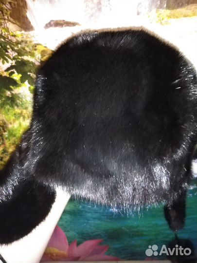 Шапка из кролика и шапка ушанка норковая