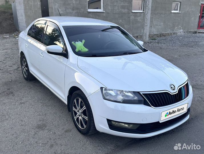 Skoda Rapid 1.6 МТ, 2018, 109 000 км