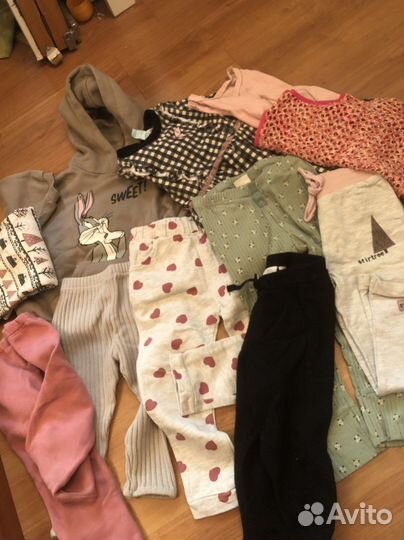 Пакет вещей на девочку 2-3года