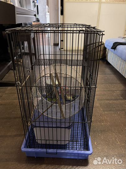 Клетка для шиншиллы бу