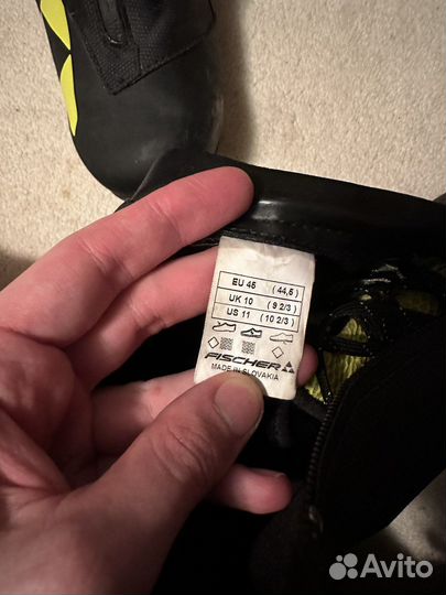 Лыжные ботинки fischer carbonlite classic