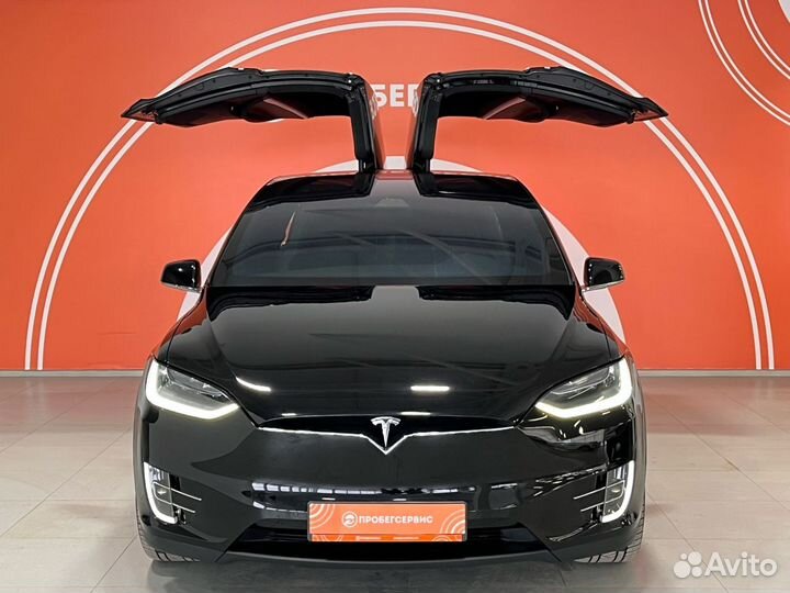 Tesla Model X 772 л.с. AT, 2018, 60 865 км