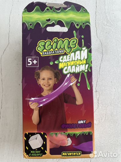 Магнитный слайм (лизун)