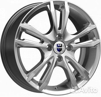 Диск K&K Samara Дарк Платинум 6*16/5*114,3 d67,1 е