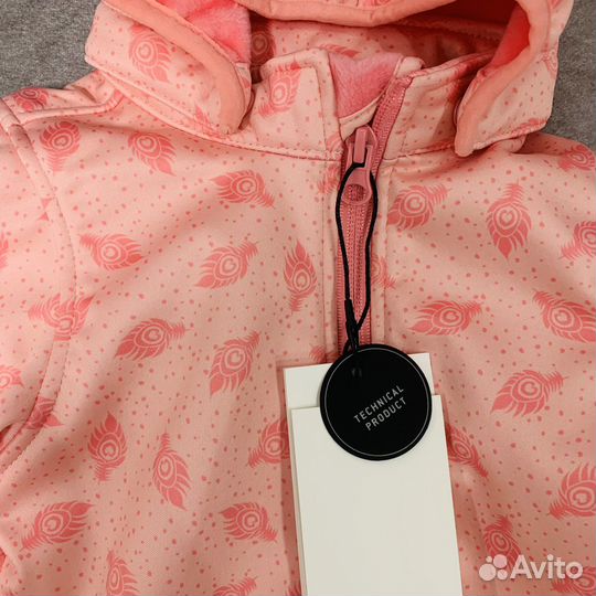 Комбинезон весна осень на флисе 62-68