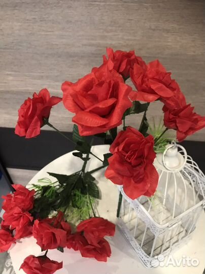 Искусственные цветы головы лилия