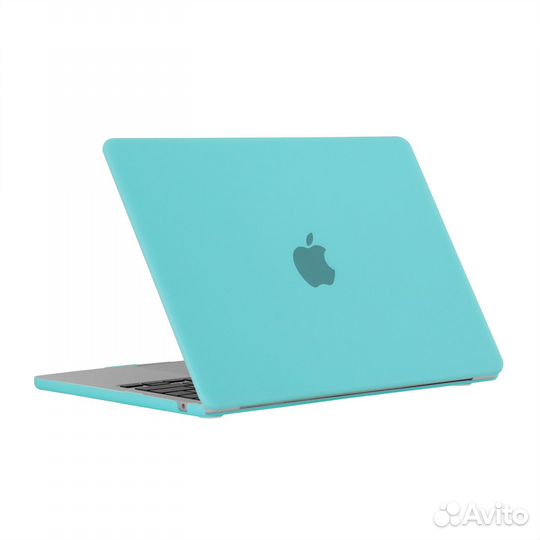 Чехол для MacBook Pro 15 2016-18 матовый бирюзовый