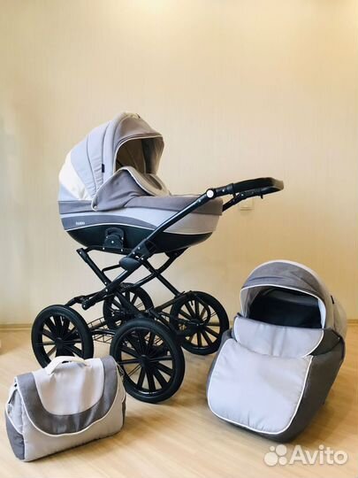 Крутая коляска 2 в 1 Rant Fabio