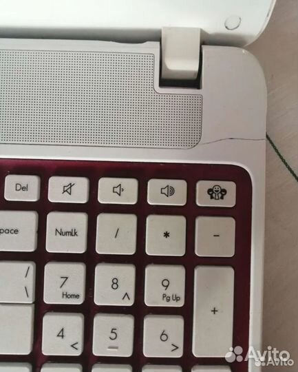 Красный Ноутбук packard bell