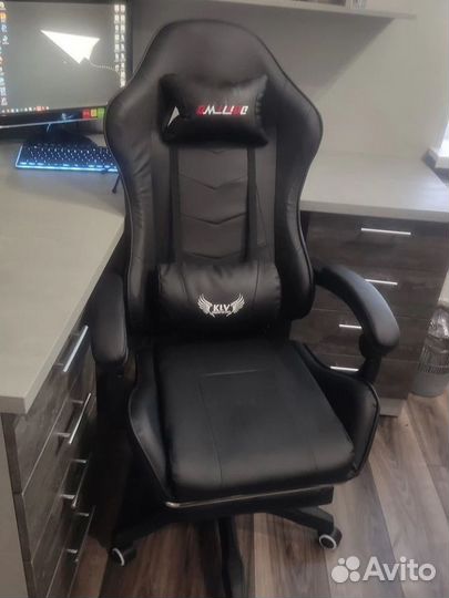 Игровое кресло новое с функцией массажа