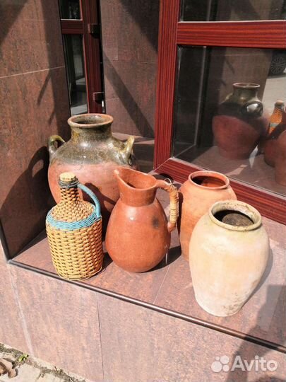 Керамические горшки