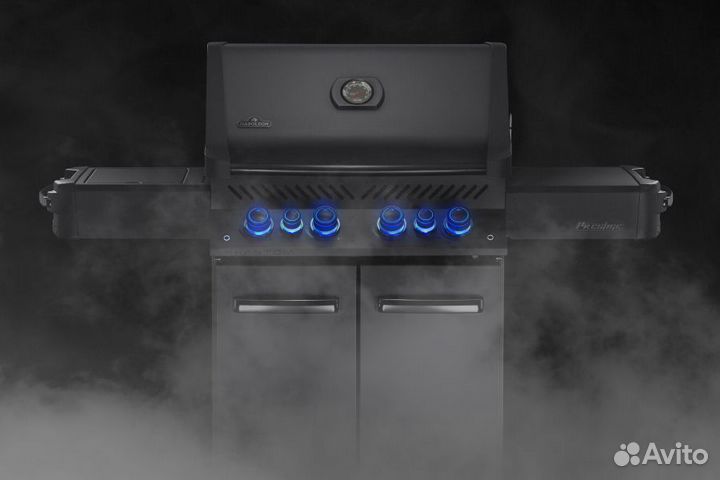 Газовый гриль Napoleon Prestige 500 Фантом с ик го
