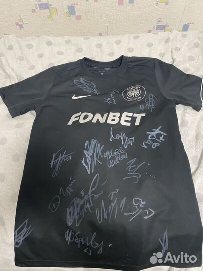 Футболка с афтогфами футболистов 2drots