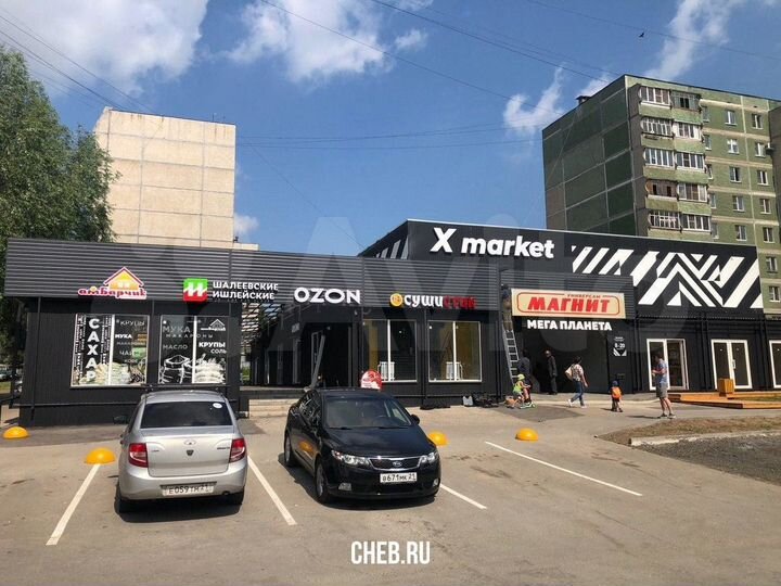 Торговая площадь от 25кв.м