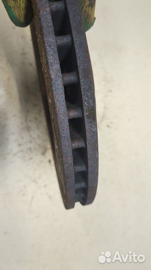 Диск тормозной Opel Astra G, 2001