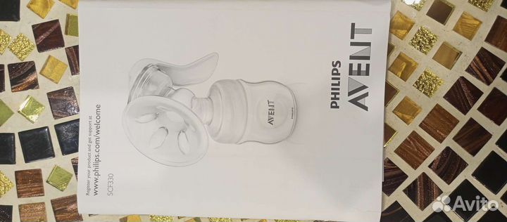 Молокоотсос avent ручной