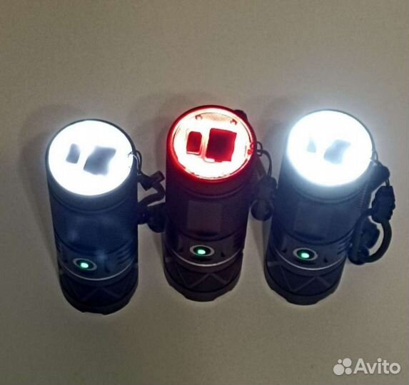 Яркий фонарь прожектор Белый лазер